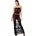 Noir Handmade F358 Bondesque Opera Off-Shoulder Long Dress Black S