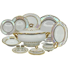 Royal Czech Porcelain Elegantní jídelní souprava 28 kusů