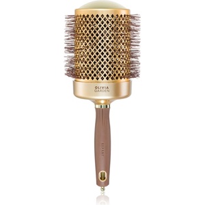 Olivia Garden Expert Shine Wavy кръгла четка за коса 80 mm