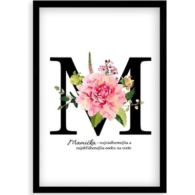 Plagát Typografický pre mamičku 20x30 - 54558