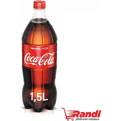 Coca-Cola Газирана напитка Coca-Cola 1, 5л