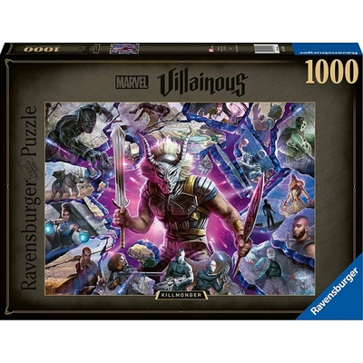 RAVENSBURGER Marvel Villainous: Killmonger 1000 dílků