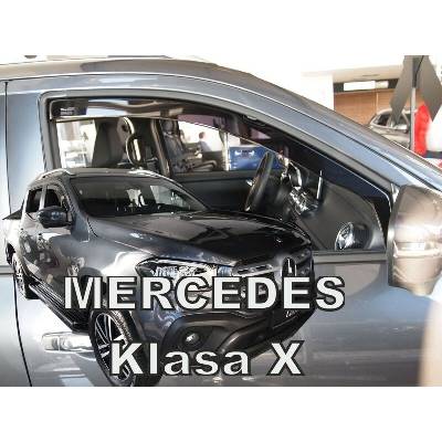 Deflektory Mercedes Class X W470 2017 predné