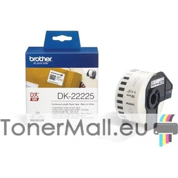 Image 1 of Brother White Continuous Film Tape Brother DK-22225