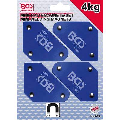 BGS 3004 Úhlové magnety 72 x 43 mm pro sváření. Sada 4 ks