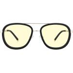 GUNNAR Компютърни очила Gunnar - Quantum Dume, златисти/черни, кехлибар (GUN-DME-02701)