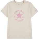 Converse Тениска Converse Kids T-Shirt - Ivory/Lotus Pnk
