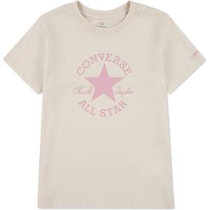 Converse Тениска Converse Kids T-Shirt - Ivory/Lotus Pnk