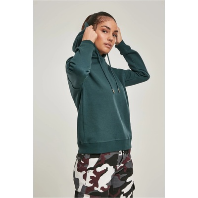 Urban Classics Ladies Hoody biela šedá tyrkysová zelená tmavočervená