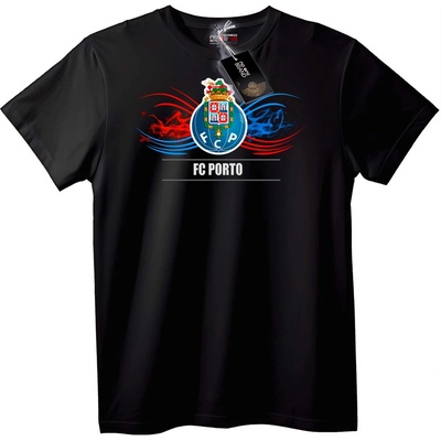 NOONEBRAND Тениска с лого на FC Porto - 2XL, White
