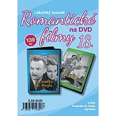 Romantické filmy 18 DVD