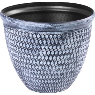 STREND PRO Garden Kvetináč Marble, 37x30 cm, modrý