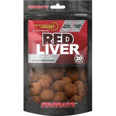 Starbaits boilies Red Liver 250 g 10 mm
