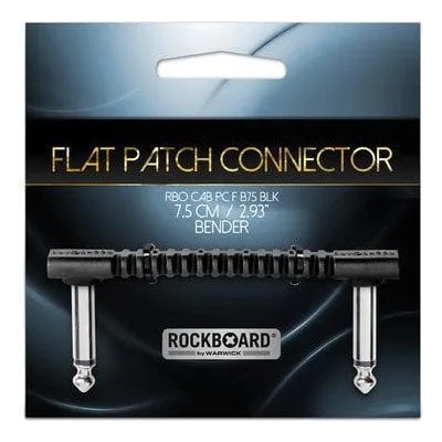 RockBoard RBO-CAB-PC-F-B75-BLK 10 cm Ъглов - Ъглов Пач кабел (RBO CAB PC F B75 BLK)