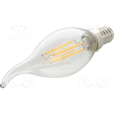 TOSHIBA LED LIGHTING DELS-FCW44P5L4AF11 Žárovka LED teple bílá E14 230VAC 470lm 4,5W 270° 2700K