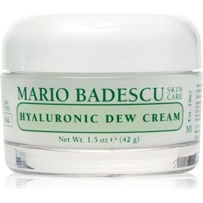 Mario Badescu Hyaluronic Dew Cream хидратиращ гел-крем не съдържа олио 42 гр