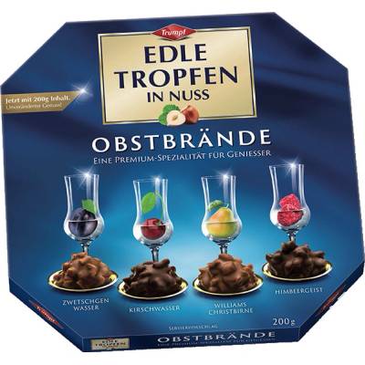 Edle Tropfen in Nuss Ovocné likéry 200 g