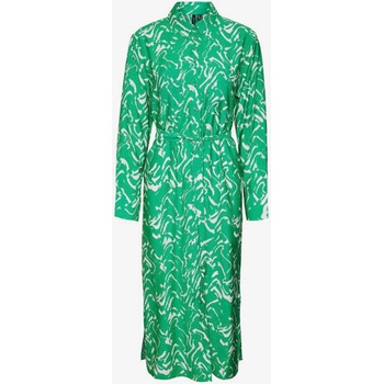 VERO MODA Зелена дамска миди рокля с шарка Vero Moda Cia Vero Moda | Zelen | ЖЕНИ | S