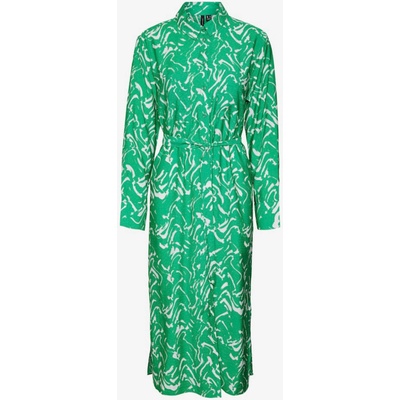 VERO MODA Зелена дамска миди рокля с шарка Vero Moda Cia Vero Moda | Zelen | ЖЕНИ | S