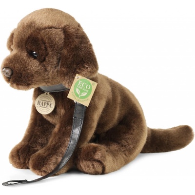 Eco-Friendly Pes labrador hnědý s vodítkem 25 cm