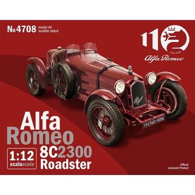 Italeri Model Kit Alfa Romeo 8C 2300 Monza 4706 1:12
