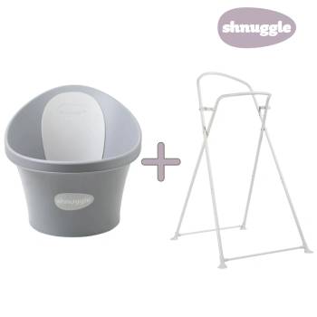 Вана със стойка Shnuggle - цвят по избор (SHN-BST-STRP+SBP-PBL-EUR)