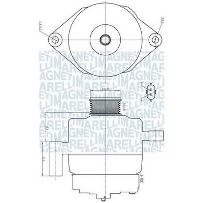 generátor MAGNETI MARELLI 063732181010