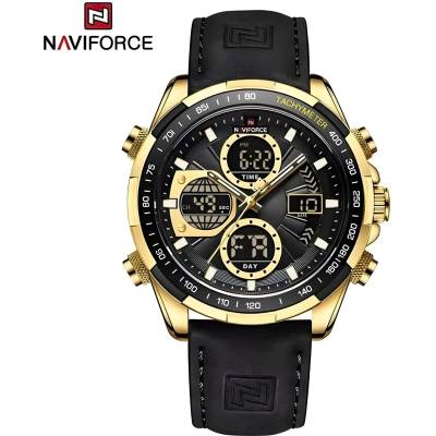 Naviforce Часовници naviforce mi-38650 - Черен / Златен kp38650 (mi-38650)