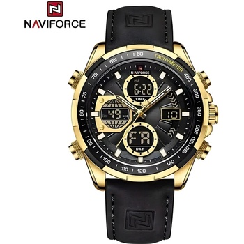 Naviforce Часовници naviforce mi-38650 - Черен / Златен kp38650 (mi-38650)