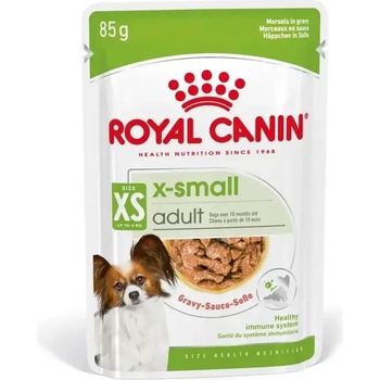 Royal Canin X Small Adult Pouch Gravy Sauce пауч за кучета в зряла възраст от много дребни породи 85gr