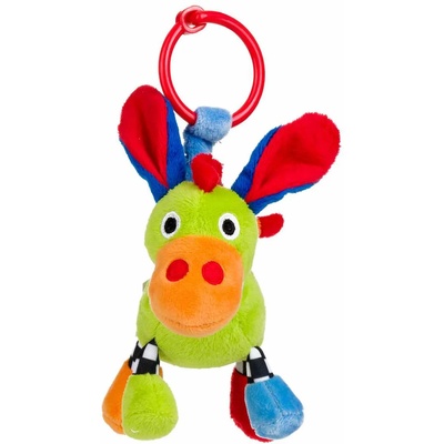 Canpol babies Мека дрънкаща играчка Canpol - Crazy Animals, магаре (2/284c)