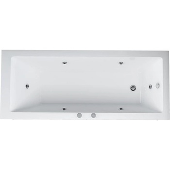 Inter Ceramic Хидромасажна вана ICSH 177050 W, Inter Ceramic, 170x70x50см (177050 W)