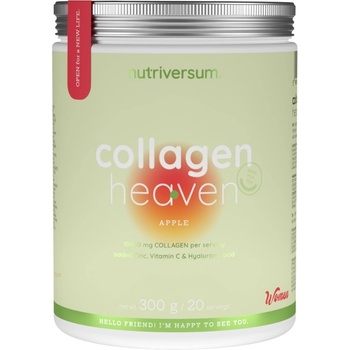 Nutriversum Collagen Heaven | added Zinc, Vitamin C and Hyaluronic Acid [300 грама] Студен чай праскова