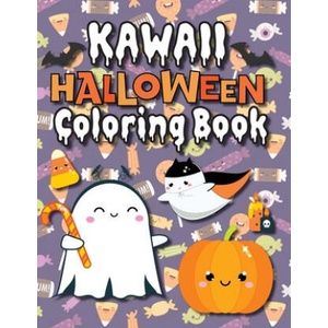 Kawaii Halloween Coloring Book | ENGAGE BOOKS ACTIVI (ISBN: 9781774765753)
