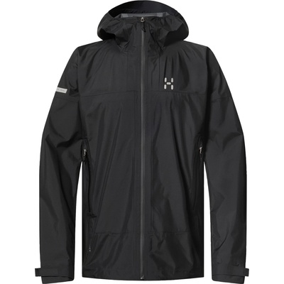 Haglöfs Мъжко водоустойчиво яке Haglöfs L. I. M Airak 2, 5L Jacket Waterproof jacket - True Black (002-3289-0212)