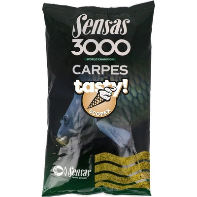 Krmivo Sensas 3000 Carp Tasty scopex 1 kg Sensas