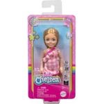 Mattel Барби Челси Клуб: Русо момиче с розова рокля (hxm95)