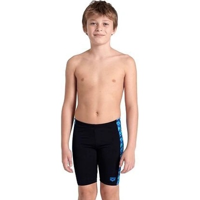 Arena Pooltiles Swim Jammer Boys Black/Blue Multi