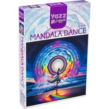 Yazz Пъзел Yazz Puzzle от 1023 части - Мандала танц (1905)