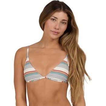 SALTY CREW Line up tri bikini top - White (Baked Apple)