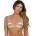 SALTY CREW Line up tri bikini top - White (Baked Apple)
