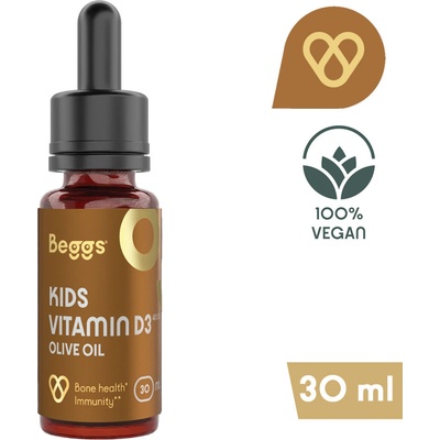 Beggs Kids Vitamin D3 400 IU BIO Olive Oil 30 ml