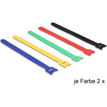 Delock Крепежни елементи Delock, 240 x 12 mm (H x W), 10 броя, цвят