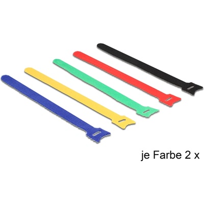 Delock Крепежни елементи Delock, 240 x 12 mm (H x W), 10 броя, цвят