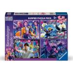 Ravensburger Пъзел Ravensburger от 4 x 100 части - KPop Demon Hunters (12004757)