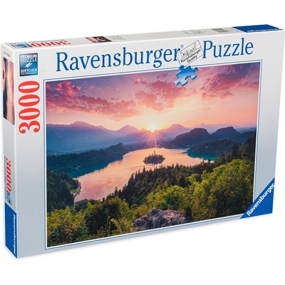 Ravensburger Пъзел Ravensburger от 3000 части - Езерото Блед, Словения (17445)