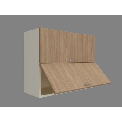 DST Кухненски модул MK-13 dst, 700/800/300, бежово и дъб амбер