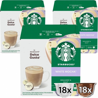Starbucks Nescafé Dolce Gusto White Mocha 36 ks