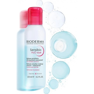 BIODERMA Sensibio H2O Eye Biphasic Micellar Makeup Remover Мицеларни води 125ml