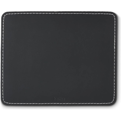 Hama Пад за мишка "Leather look", Черен (126856)